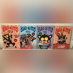 Bad Kitty Book Set - Colorful Adventure Series